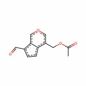 (7-Formylcyclopenta[C]Pyran-4-Yl)Methyl Acetate