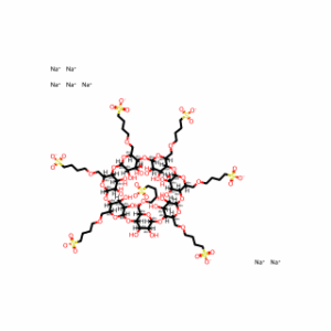β-Cyclodextrin, sulfobutyl ethers, sodium salts