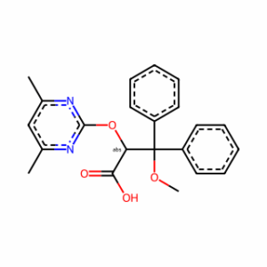 (2S)-2-(4,6-dimethylpyrimidin-2-yl)oxy-3-methoxy-3,3-diphenylpropanoic acid