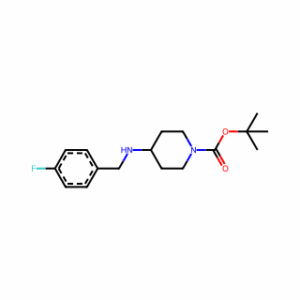tert-Butyl 4-((4-fluorobenzyl)amino)piperidine-1-carboxylate