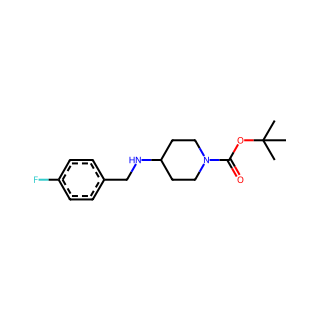 tert-Butyl 4-((4-fluorobenzyl)amino)piperidine-1-carboxylate