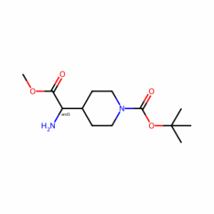 tert-Butyl 4-(1-amino-2-methoxy-2-oxoethyl)piperidine-1-carboxylate