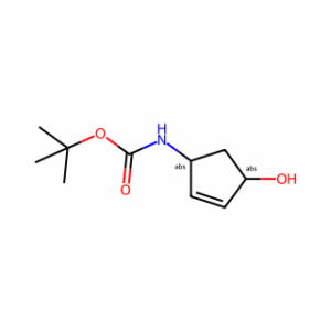 tert-Butyl ((1R，4S)-rel-4-hydroxycyclopent-2-en-1-yl)carbamate