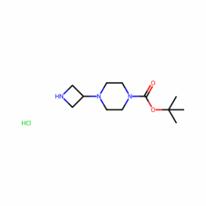 tert-Butyl 4-(3-azetidinyl)-1-piperazinecarboxylate hydrochloride