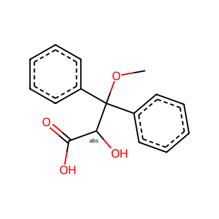 (S)-2-Hydroxy-3-methoxy-3,3-diphenylpropanoic acid