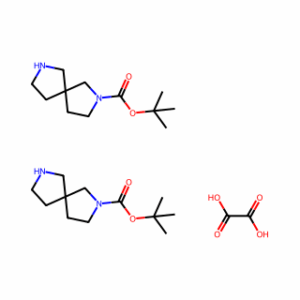 tert-butyl 2,7-diazaspiro[4.4]nonane-2-carboxylate hemioxalate