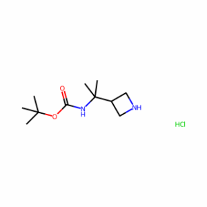 tert-Butyl (2-(azetidin-3-yl)propan-2-yl)carbamate hydrochloride