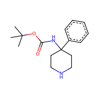 tert-butyl N-(4-phenylpiperidin-4-yl)carbamate