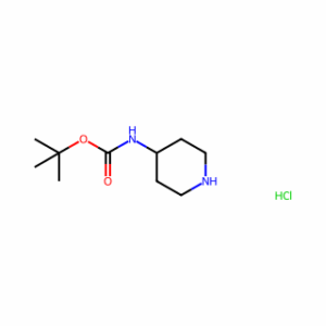 tert-Butyl piperidin-4-ylcarbamate hydrochloride