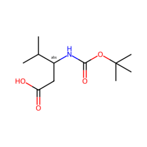 (S)-3-((tert-Butoxycarbonyl)amino)-4-methylpentanoic acid