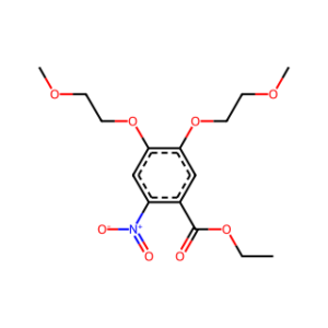 Ethyl 4,5-bis(2-methoxyethoxy)-2-nitrobenzoate