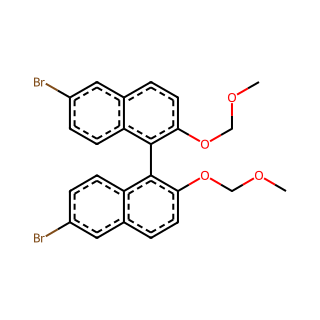 (R)-6,6′-Dibromo-2,2′-bis(methoxymethoxy)-1,1′-binaphthyl