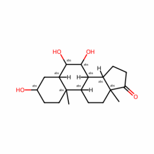 (3S,5S,6R,7R,8R,9S,10R,13S,14S)-3,6,7-Trihydroxy-10,13-dimethylhexadecahydro-17H-cyclopenta[a]phenanthren-17-one