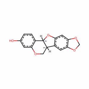(6aR,12aR)-6a,12a-Dihydro-6H-[1,3]dioxolo[4′,5′:5,6]benzofuro[3,2-c]chromen-3-ol