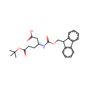 Hexanedioic acid, 3-[[(9H-fluoren-9-ylmethoxy)carbonyl]amino]-, 6-(1,1-dimethylethyl) ester, (3S)-