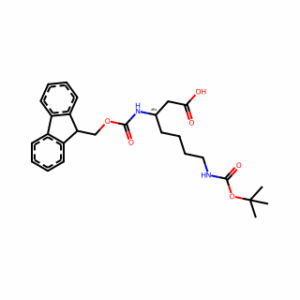 (3S)-7-[[(1,1-Dimethylethoxy)carbonyl]amino]-3-[[(9H-fluoren-9-ylmethoxy)carbonyl]amino]heptanoic acid