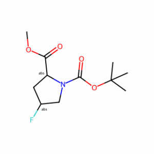 (2S,4R)-1-tert-Butyl 2-methyl 4-fluoropyrrolidine-1,2-dicarboxylate