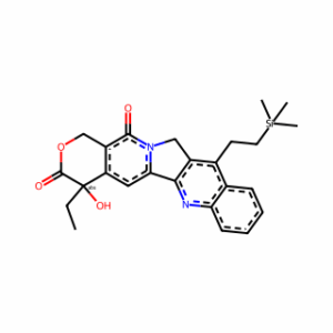 (4S)-4-Ethyl-4-hydroxy-11-[2-(trimethylsilyl)ethyl]-1H-pyrano[3′,4′:6,7]indolizino[1,2-b]quinoline-3,14(4H,12H)-dione