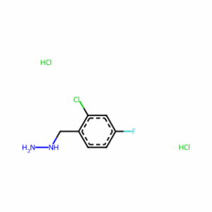 (2-Chloro-4-fluorobenzyl)hydrazine dihydrochloride