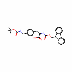 L-Phenylalanine, 4-[[[(1,1-dimethylethoxy)carbonyl]amino]methyl]-N-[(9H-fluoren-9-ylmethoxy)carbonyl]-
