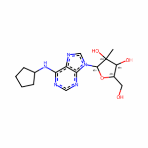 (2R,3R,4R,5R)-2-(6-(Cyclopentylamino)-9H-purin-9-yl)-5-(hydroxymethyl)-3-methyltetrahydrofuran-3,4-diol