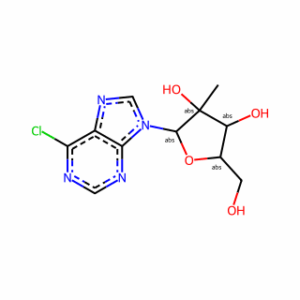 (2R,3R,4R,5R)-2-(6-Chloro-9H-Purin-9-Yl)-5-(Hydroxymethyl)-3-Methyltetrahydrofuran-3,4-Diol