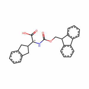 (R)-2-((((9H-Fluoren-9-yl)methoxy)carbonyl)amino)-2-(2,3-dihydro-1H-inden-2-yl)acetic acid