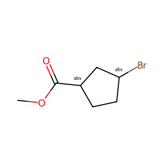 Methyl (1S,3S)-rel-3-bromocyclopentane-1-carboxylate