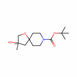 tert-Butyl 3-hydroxy-3-methyl-1-oxa-8-azaspiro[4.5]decane-8-carboxylate