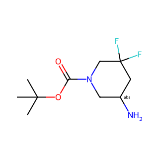 tert-Butyl (5S)-5-amino-3,3-difluoropiperidine-1-carboxylate