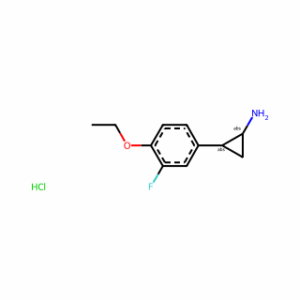 (1S,2R)-rel-2-(4-Ethoxy-3-fluorophenyl)cyclopropan-1-amine hydrochloride