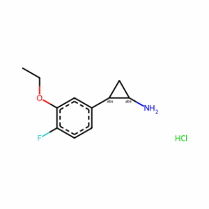 (1S,2R)-Rel-2-(3-ethoxy-4-fluorophenyl)cyclopropan-1-amine hydrochloride