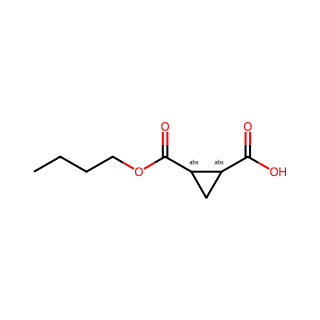 (1R,2S)-rel-2-(butoxycarbonyl)cyclopropane-1-carboxylic acid