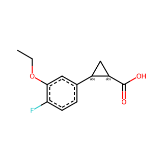 (1R,2R)-Rel-2-(3-ethoxy-4-fluorophenyl)cyclopropane-1-carboxylic acid