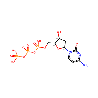 ((2R,3S,5R)-5-(4-Amino-2-oxopyrimidin-1(2H)-yl)-3-hydroxytetrahydrofuran-2-yl)methyl tetrahydrogen triphosphate