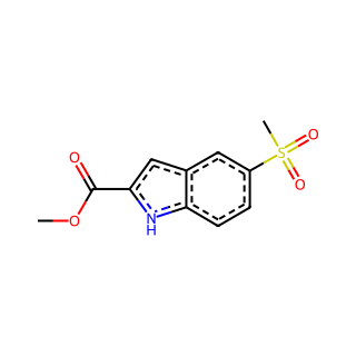 Methyl 5-(Methylsulfonyl)-1H-Indole-2-Carboxylate
