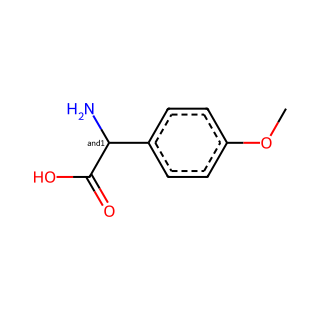 α-Amino-4-methoxybenzeneacetic acid