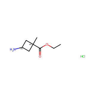 Ethyl cis-3-amino-1-methylcyclobutanecarboxylate hydrochloride