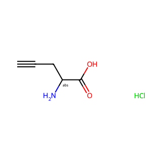 (S)-2-Aminopent-4-Ynoic Acid Hydrochloride