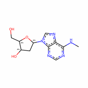 (2R,3S,5R)-2-(Hydroxymethyl)-5-(6-(methylamino)-9H-purin-9-yl)tetrahydrofuran-3-ol