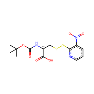 (S)-2-((Tert-Butoxycarbonyl)Amino)-3-((3-Nitropyridin-2-Yl)Disulfanyl)Propanoic Acid