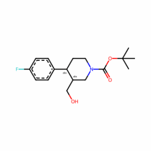 (3S,4R)-1-BOC-3-HYDROXYMETHYL-4-(4-FLUOROPHENYL)-PIPERIDINE