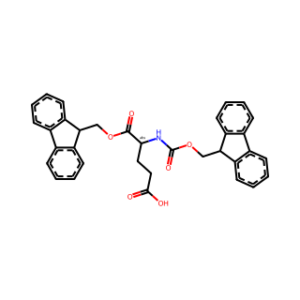 (S)-5-((9H-Fluoren-9-yl)methoxy)-4-((((9H-fluoren-9-yl)methoxy)carbonyl)amino)-5-oxopentanoic acid