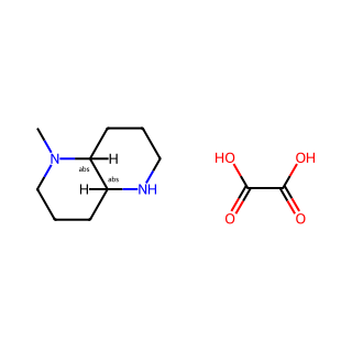 (4aR,8aR)-rel-1-methyl-decahydro-1,5-naphthyridine; oxalic acid