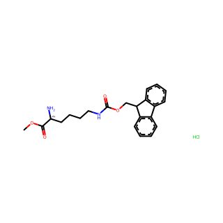 (S)-Methyl 6-((((9H-Fluoren-9-Yl)Methoxy)Carbonyl)Amino)-2-Aminohexanoate Hydrochloride