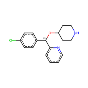 (S)-2-[(4-Chlorophenyl)(4-piperidinyloxy)methyl]pyridine