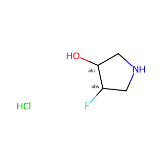 (3S,4S)-4-Fluoropyrrolidin-3-ol hydrochloride