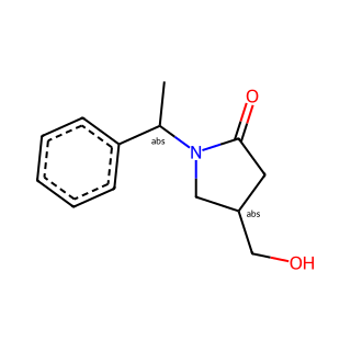(R)-4-(Hydroxymethyl)-1-((R)-1-Phenylethyl)Pyrrolidin-2-One