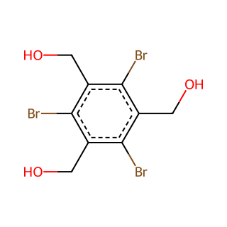 (2,4,6-tribromobenzene-1,3,5-triyl)trimethanol