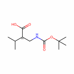 (R)-2-(((tert-Butoxycarbonyl)amino)methyl)-3-methylbutanoic acid